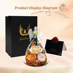 Mothers Day Gifts for 10 inches (diameter) x 10 (height), Champagne