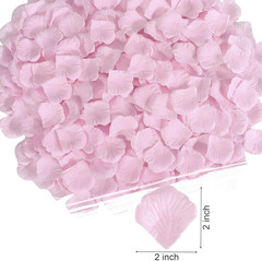 1000 Pcs Rose Petals Artificial Silk Flower Petals Romantic Decorations