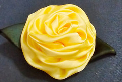 Very Nice Yellow Flower Silk Corsage