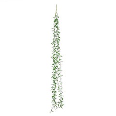 10 Green Artificial Weeping Willow Leaves Hanging Vines with Stems Party Events