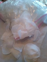E25 Over 1000 White Artificial Silk Rose Petals By Details Access. Greenbrier