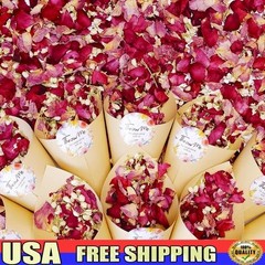 Natural Flower Confetti Petals Weddings Events Aisle Decor Romantic Aroma New