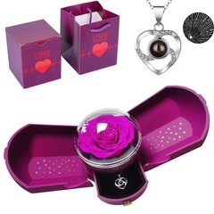 Mothers Day Gifts for Mom，Heart I Love You 18 inches, Purple