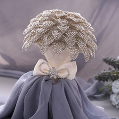 Luxurious Rhinestone Bouquet in Hand Wedding Bride Bouquet Hand Wedding Bouquet