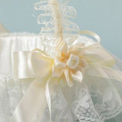 Exquisite Flower Basket Wedding Flower Girl Basket Lightweight for Rose Petals