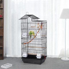 Yaheetech 39-inch Roof Top Large Flight Parrot Bird Cage for Small Quaker Parrot