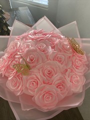 24 Rose Pink Eternal Rose Bouquet