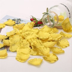 Artificial Metallic Gold Rose Petals