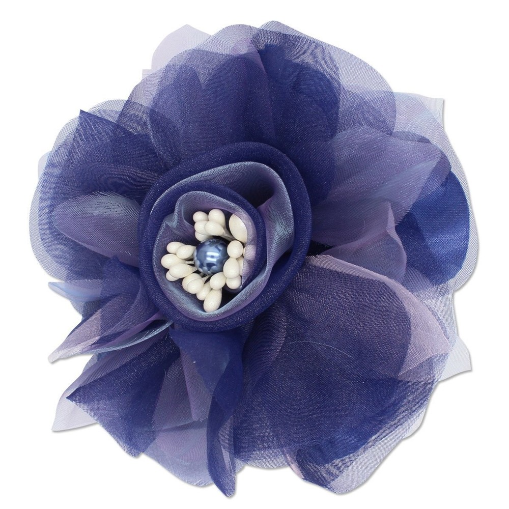 Monotone Bijou Organdy Flower Corsage Japan