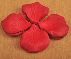 800 Pc Rose Petals, Dark Red Petals For Romantic Night Valentine/birthday/propos