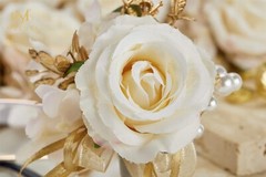 Handcrafted Faux Silk Wrist Corsages – 6 Elegant Accessories for Weddings