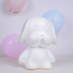 12″ White 3D Puppy Craft Foam DIY Arts Party Decoration Events Supplies