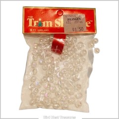 Lot of 14 – IRIDESCENT PEARL BEADED GARLANDS, Ea. 9’ (Total 126’)—Wedding Decor