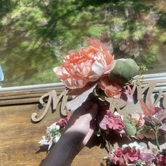 6 Wedding Table Bouquets Budget Friendly Beautiful Faux Flowers Cream/White Pink