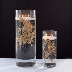 Metallic 6″ Mini Leaf Artificial Fern STEMS VASE FILLERS Wedding Centerpieces