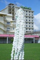Indian Wedding Flower Home Decor White Garlands Strings Artificial Marigold