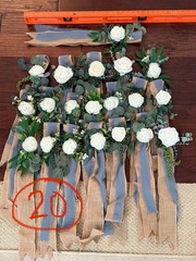 20 Artificial Homemade Wedding Aisle Chair Decrations
