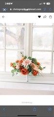 Ling’s Moment Sunset Terracotta Wedding Arch Flowers