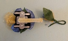 Handmade Sola Wood flower corsages & boutonnieres, proms/weddings, select color