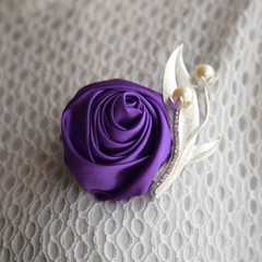 Rose Corsage man wedding Flowers Brooch Groom Boutonniere Prom Party Decoration