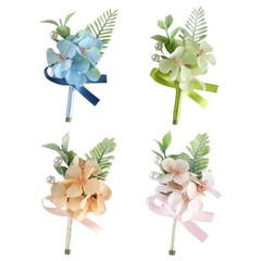 Nature Greenery Corsage Daily Wear Flower Pin Stylish Artificial Plant Lapel