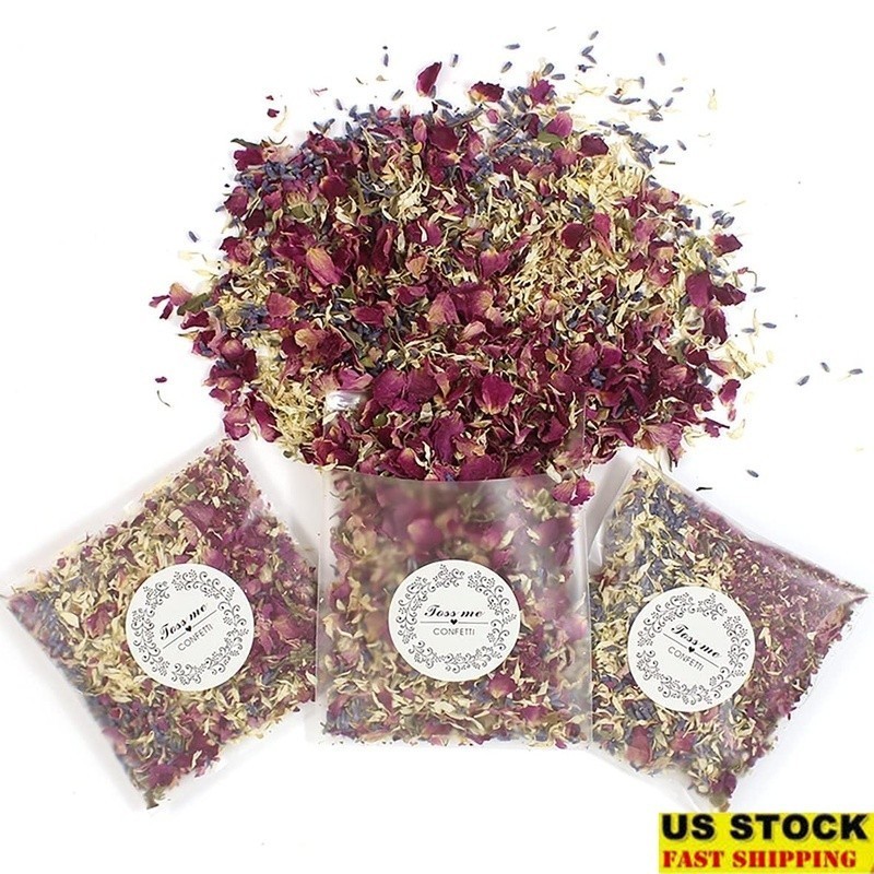 Dried Flower Petals Confetti Natural Biodegradable Wedding Party Eco Decor New