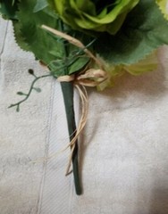 Greens Artificial Hydrangea Rose Flowers Silk Bouquet Party Wedding Home Decor