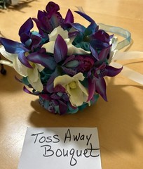 NOS Artificial Flowers Wedding Party Set Custom Made 2000.00 Value