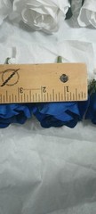 10″ Wide Bridal Bush Bouquet & 14 Corsages – 3 Double Rose Wrist 11 Chest – NEW