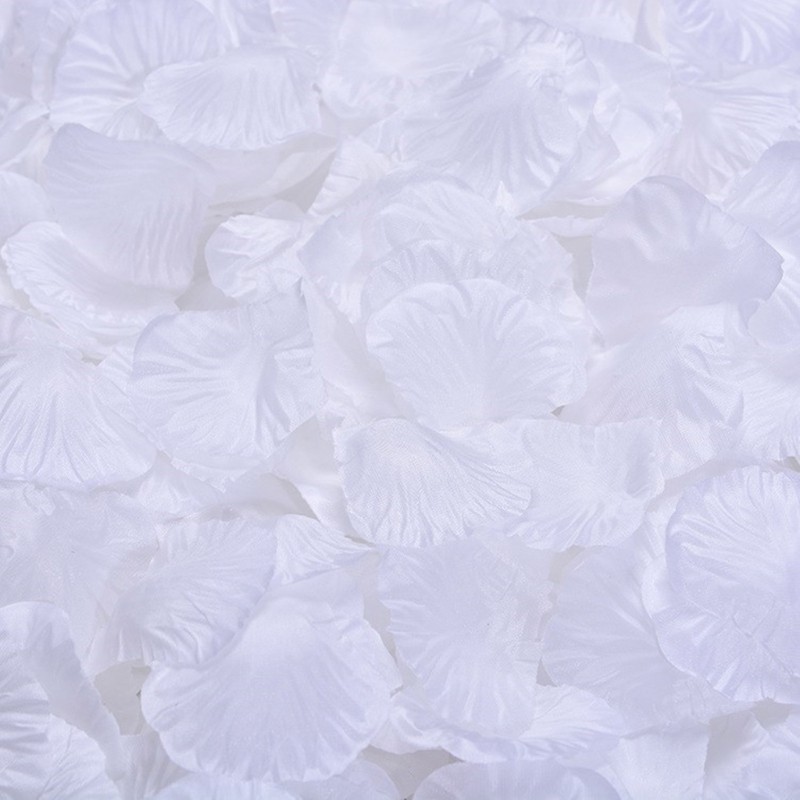 1000pcs Artificial Rose Petals Silk Flower Petal Wedding Aisle Birthday Setting