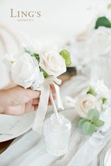 Artificial Flowers Fake Roses Faux Peony Foam Gardenia Combo for DIY Wedding …
