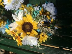 WEDDING FLOWERS BOUQUETS Decorations Sunflowers and any color you want PACKAGE