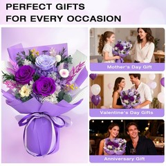 Preserved Flower Bouquets for Delivery – Perfect Birthday Gifts for Women & Moms