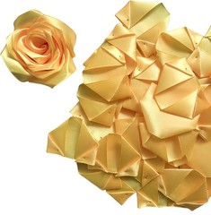 100 Satin Rose Petals – Elegant DIY Floral Crafting for Weddings & Celebrations