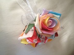 FLOWER GIRL MULTI COLOUR WAND WEDDING