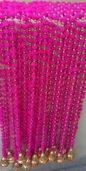 100 PC Multicolor Indian pom pom Christmas Wedding Decoration Mehndi functions
