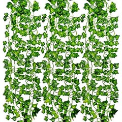 LEFV Ivy Garland 6.9 Feet Long Artificial Vine Plant Leaves Silk Greenery 1