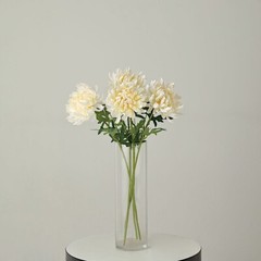 IVORY 3 Stems 27″ Silk Artificial Chrysanthemum FLOWERS Party Decorations