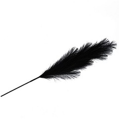 3 BLACK 44″ ARTIFICIAL Pampas Grass SPRAYS Faux Plant STEMS Party Decorations