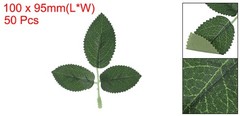 Small Rose Fake Leaves 50 Pcs Artificial Plants Greenery Decorations