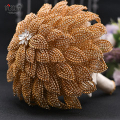Luxurious Rhinestone Bouquet in Hand Wedding Bride Bouquet Hand Wedding Bouquet