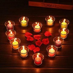 1200 Piezas De Petalos De Rosa Falsos Artificiales Para Bodas, Rojo