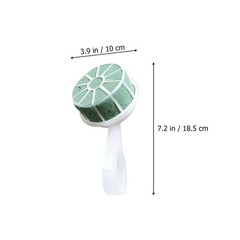 4Pcs Handheld Bridal Floral Handles Plastic Flower Holders for Wedding Decor