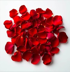 New Vivitar 200ct Valentine’s Day romantic date Fabric Rose Petals Dark red Pink
