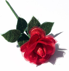 Lace Rose 13Th Anniversary Flower for Her, 13 Years Wedding 13Th Lace