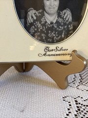 25th Anniversary PictureFrame “Our Silver Anniversary”Photo Safe 312 New