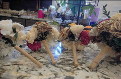 Handmade Wooden Flower Bouquets & Boutonniere