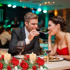 Valentines Red Roses Candle Rings Wreaths Artificial Flowers Wedding