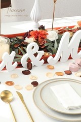 300pcs Rose Petals Rust Brown Earth Tones Faux Silk Flower Petals Wedding Flower