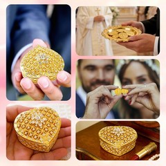 LAIAMER Wedding Arras Coins Set – Para Boda Catolica, De Style-1